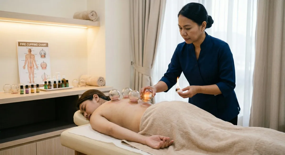 Fire Cupping Therapy